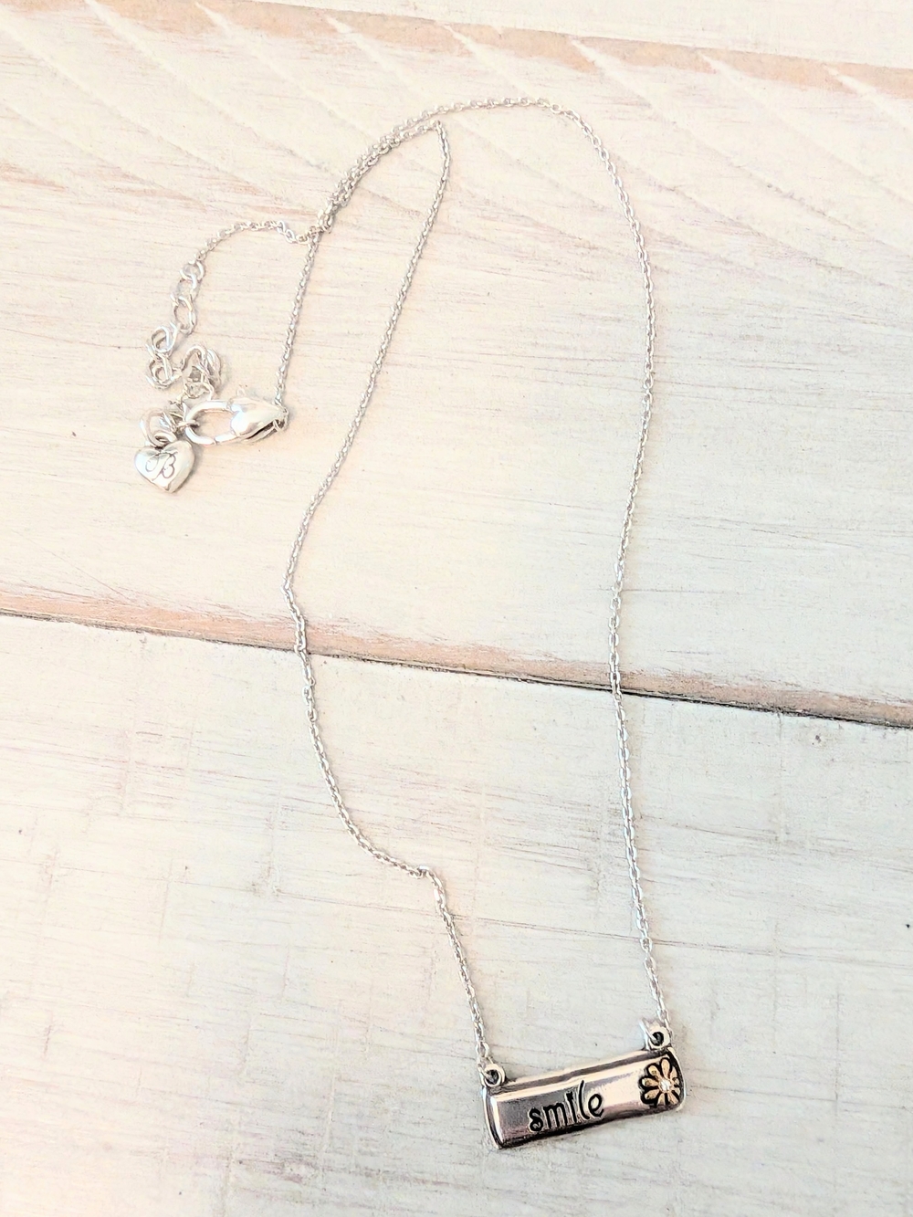 Brighton "Smiles Warm the Heart" Petite Pendant Necklace